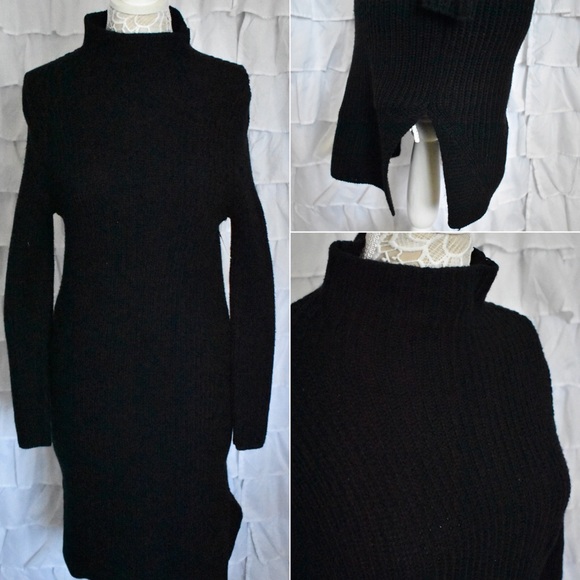 ribbed knit sweater dress